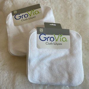 Grovia Cloth Wipes Set of 2